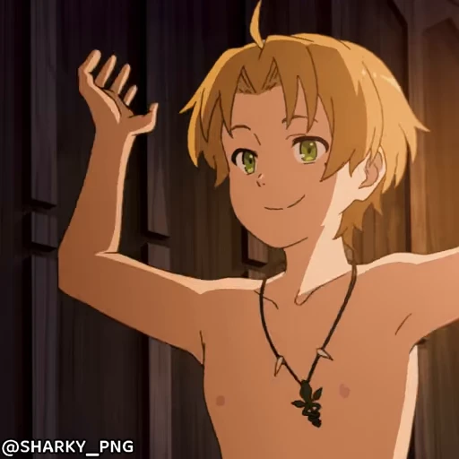 😏 Стикер «Mushoku Tensei» для Telegram