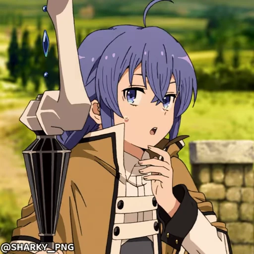 😨 Стикер «Mushoku Tensei» для Telegram