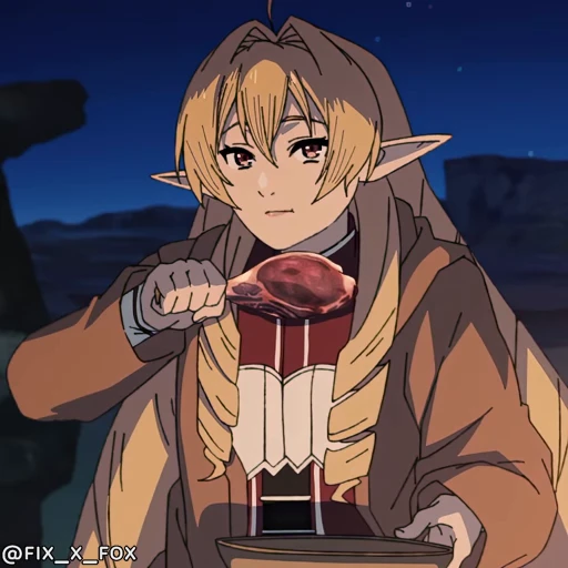 😋 Стикер «Mushoku Tensei II p2» для Telegram