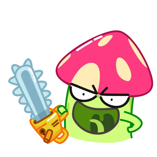 😈 Стикер «Mushroom» для Telegram
