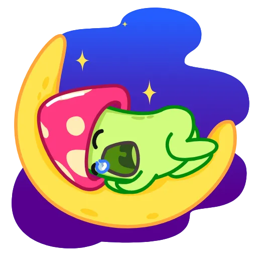 😴 Стикер «Mushroom» для Telegram