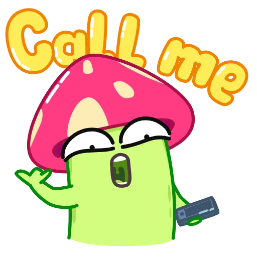 🙂 Стикер «Mushroom» для Telegram