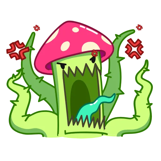 😡 Стикер «Mushroom» для Telegram