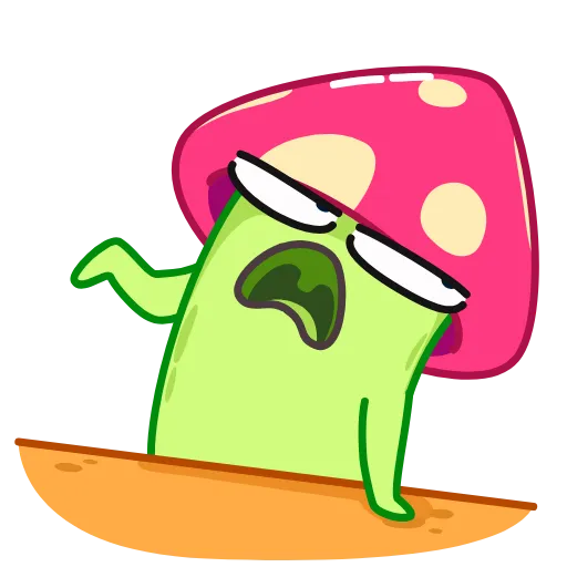 🤦‍♂️ Стикер «Mushroom» для Telegram