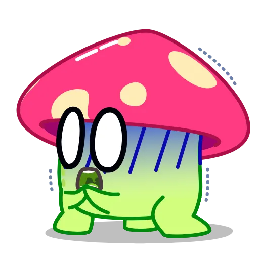 😱 Стикер «Mushroom» для Telegram