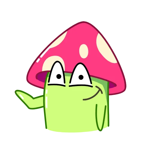 👋 Стикер «Mushroom» для Telegram