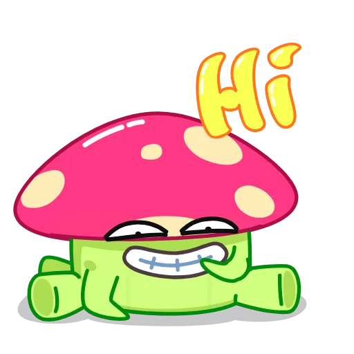 👋 Стикер «Mushroom» для Telegram