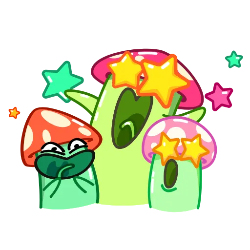 🤩 Стикер «Mushroom» для Telegram
