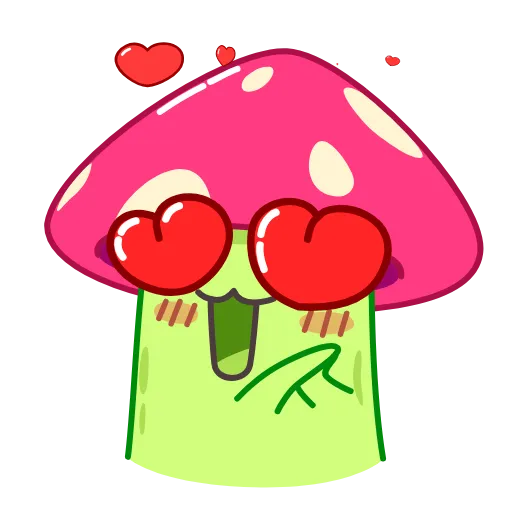 😘 Стикер «Mushroom» для Telegram