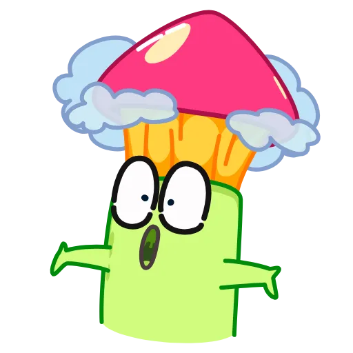 🤯 Стикер «Mushroom» для Telegram