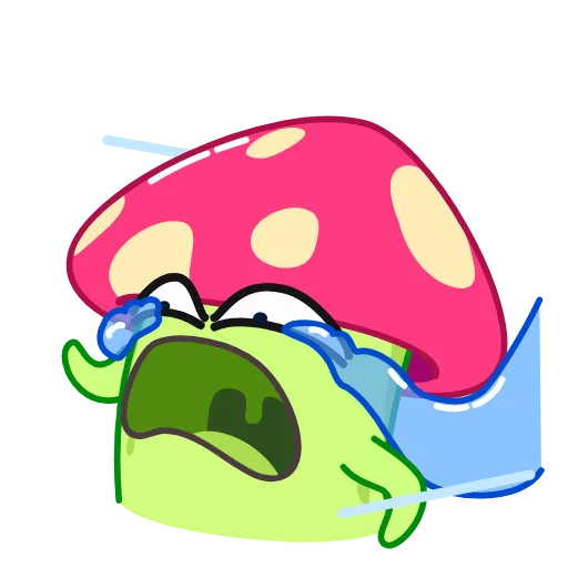 😭 Стикер «Mushroom» для Telegram