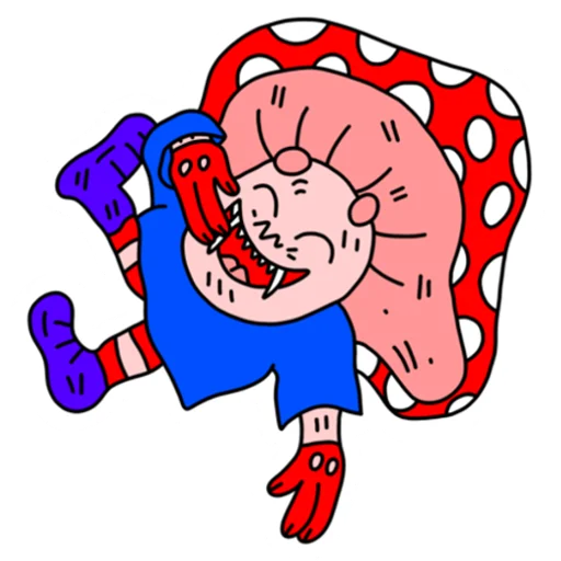🤣 Стикер «Mushroom Vampire» для Telegram
