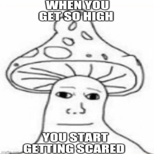🍁 Стикер «mushroom man» для Telegram