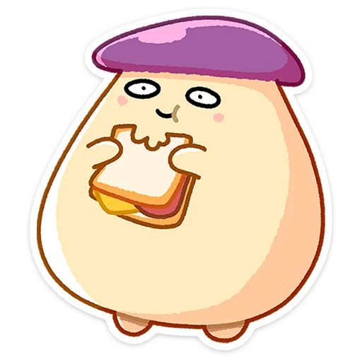 🍴 Стикер «Грибосики» для Telegram