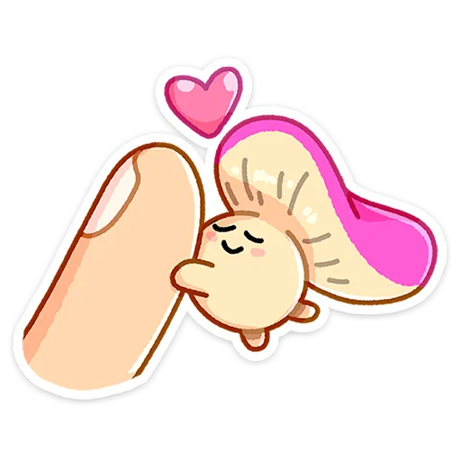 🥰 Стикер «Грибосики» для Telegram