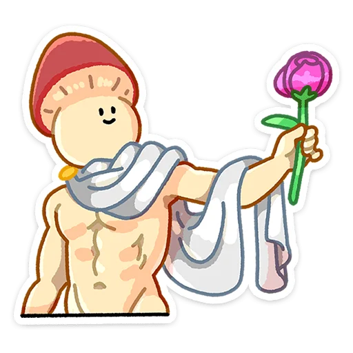 🌺 Стикер «Грибосики» для Telegram