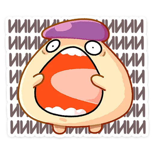 😲 Стикер «Грибосики» для Telegram