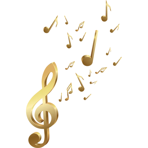 🎵 Стикер «Music Notes» для Telegram