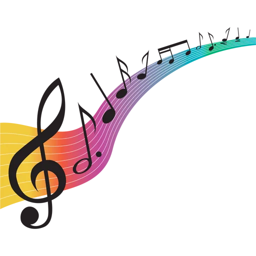 🎵 Стикер «Music Notes» для Telegram