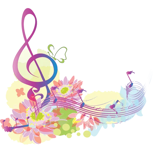 🎼 Стикер «Music Notes» для Telegram
