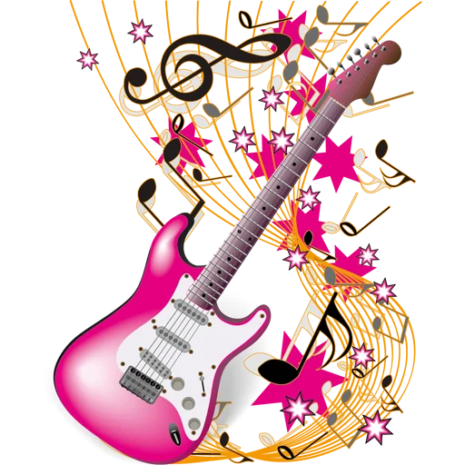 🎸 Стикер «Music Notes» для Telegram