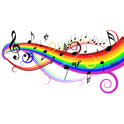 🎵 Стикер «Music Notes» для Telegram