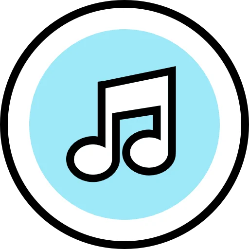 🎵 Стикер «Music Notes» для Telegram