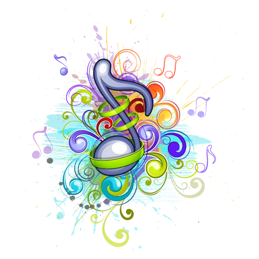 🎵 Стикер «Music Notes» для Telegram