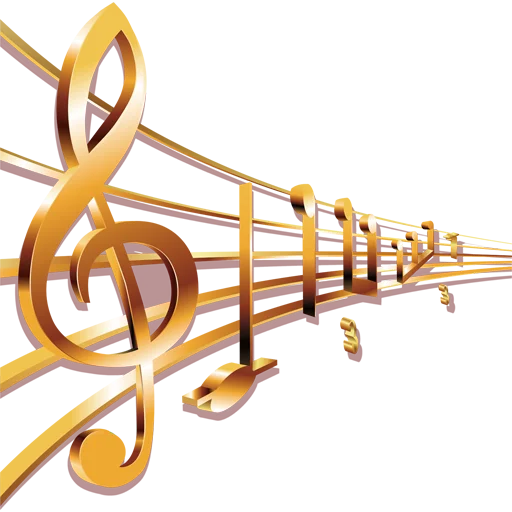 🎵 Стикер «Music Notes» для Telegram
