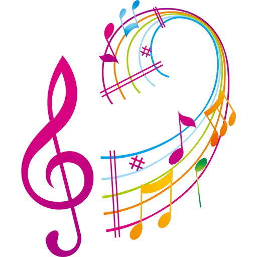 🎵 Стикер «Music Notes» для Telegram