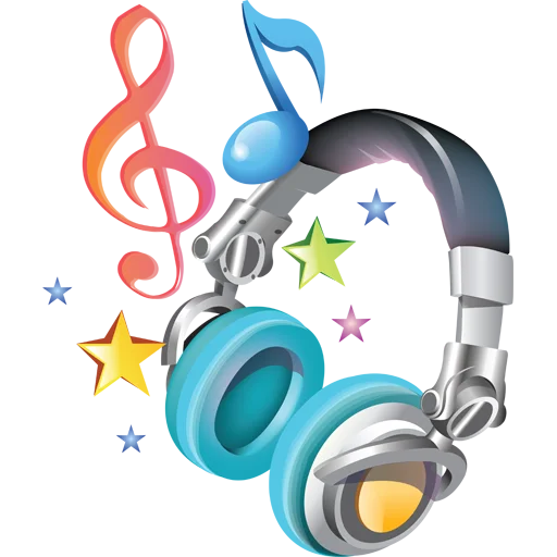 🎧 Стикер «Music Notes» для Telegram