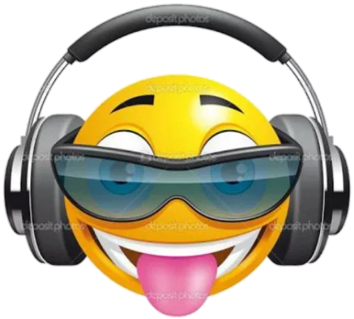 😌 Стикер «Музыка в моей голове» для Telegram