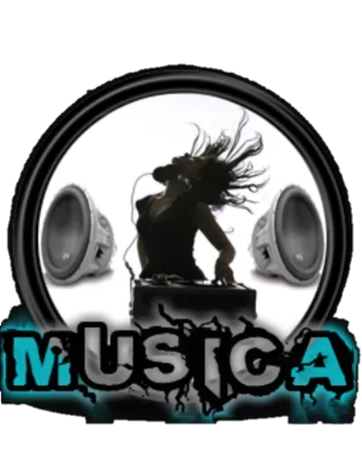 😙 Стикер «Музыка в моей голове» для Telegram