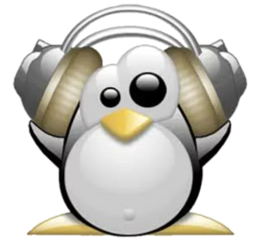 🙃 Стикер «Музыка в моей голове» для Telegram