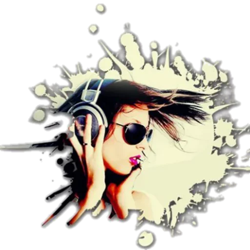🎧 Стикер «Music Is My Blood» для Telegram