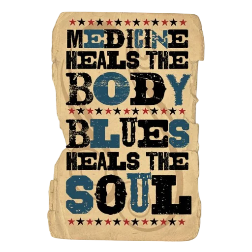 🤘 Стикер «Music Is My Blood» для Telegram