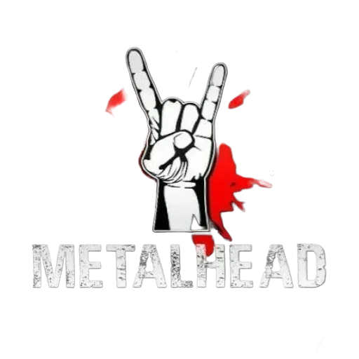 🤘 Стикер «Music Is My Blood» для Telegram