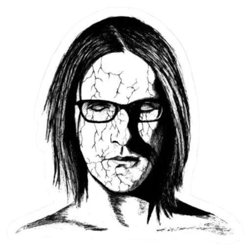 🤘 Стикер «Music Is My Blood» для Telegram