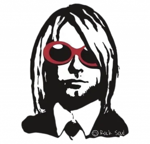 😎 Стикер «Music Is My Blood» для Telegram