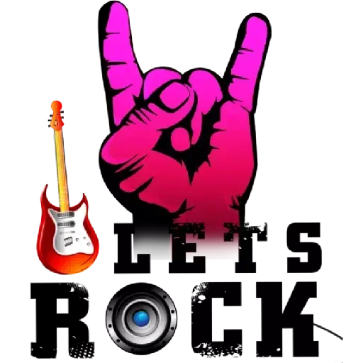 🎸 Стикер «Music Is My Blood» для Telegram