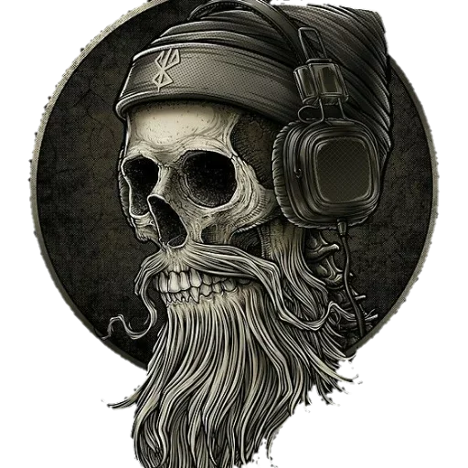🎙 Стикер «Music Is My Blood» для Telegram