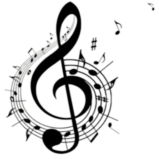 🎼 Стикер «Music Is My Blood» для Telegram