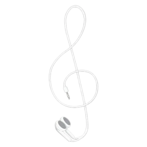 🎼 Стикер «Music Is My Blood» для Telegram