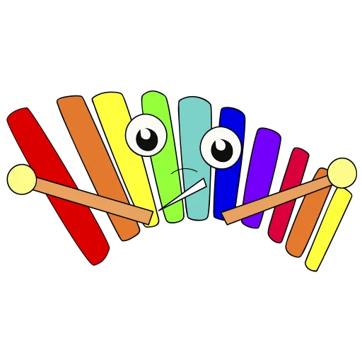 🤷‍♂️ Стикер «musical instruments» для Telegram