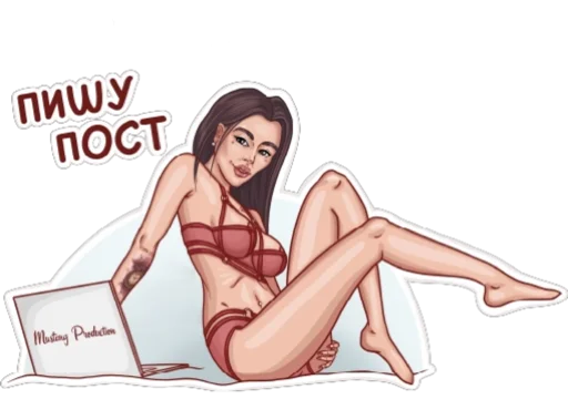 Стикерпак Мустанг для Telegram