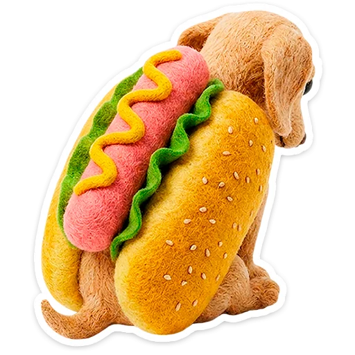 🐶 Стикер «Горчуня» для Telegram