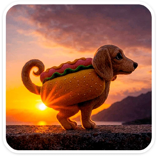 🐶 Стикер «Горчуня» для Telegram