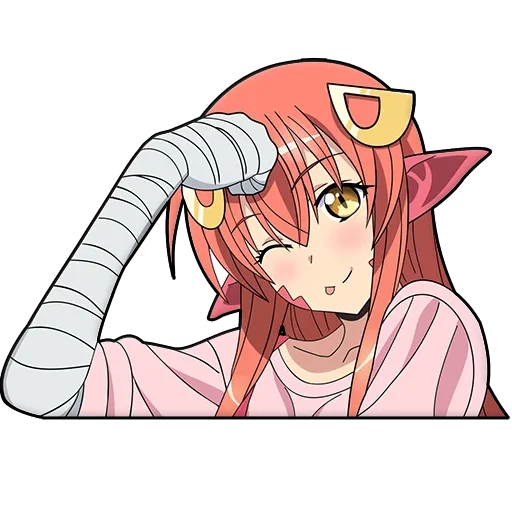 🤗 Стикер «Monster Musume -Mīa» для Telegram