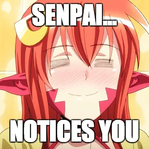 😎 Стикер «Monster Musume -Mīa» для Telegram