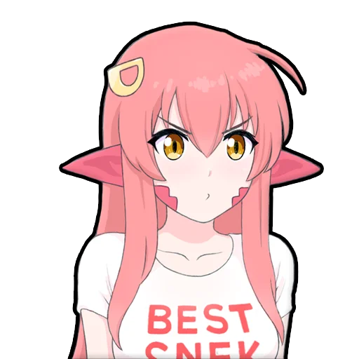 😑 Стикер «Monster Musume -Mīa» для Telegram